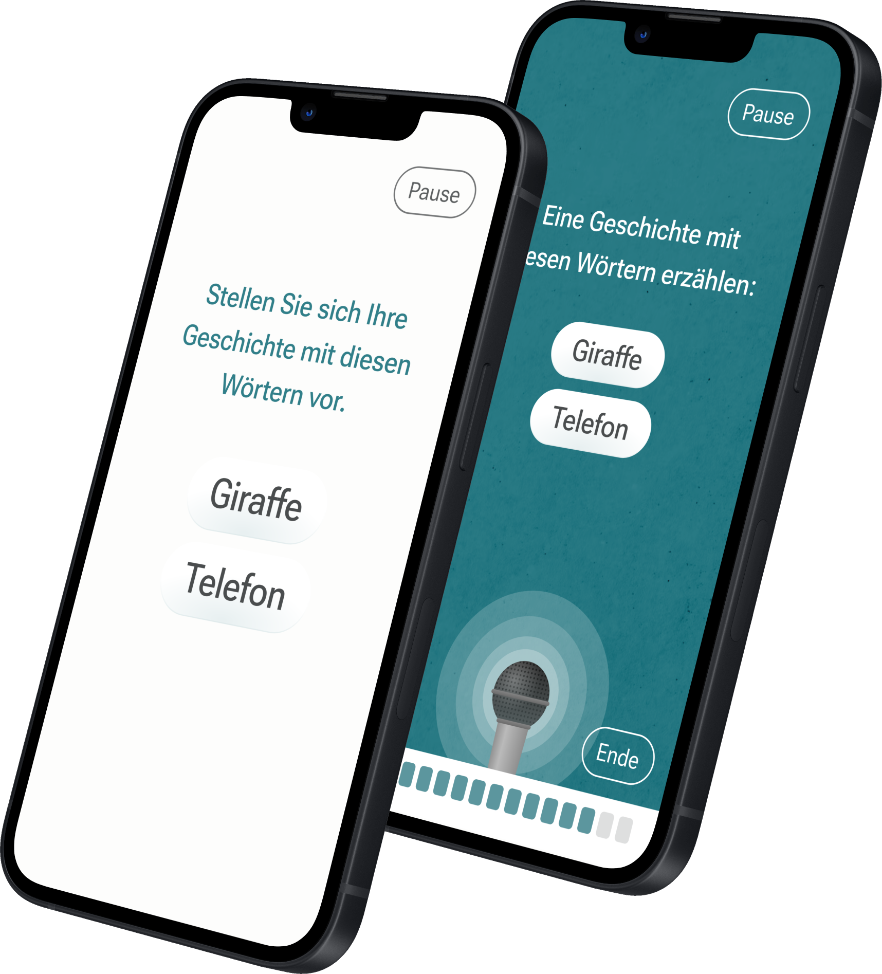 Cogthera App – Übung Memorize with Stories