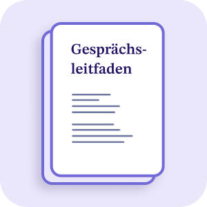 Gesprächsleitfaden für Angehörige